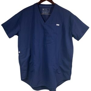 Figs Technical Collection 3-Pocket Design Medical Uniform Scrub Top Size Medium